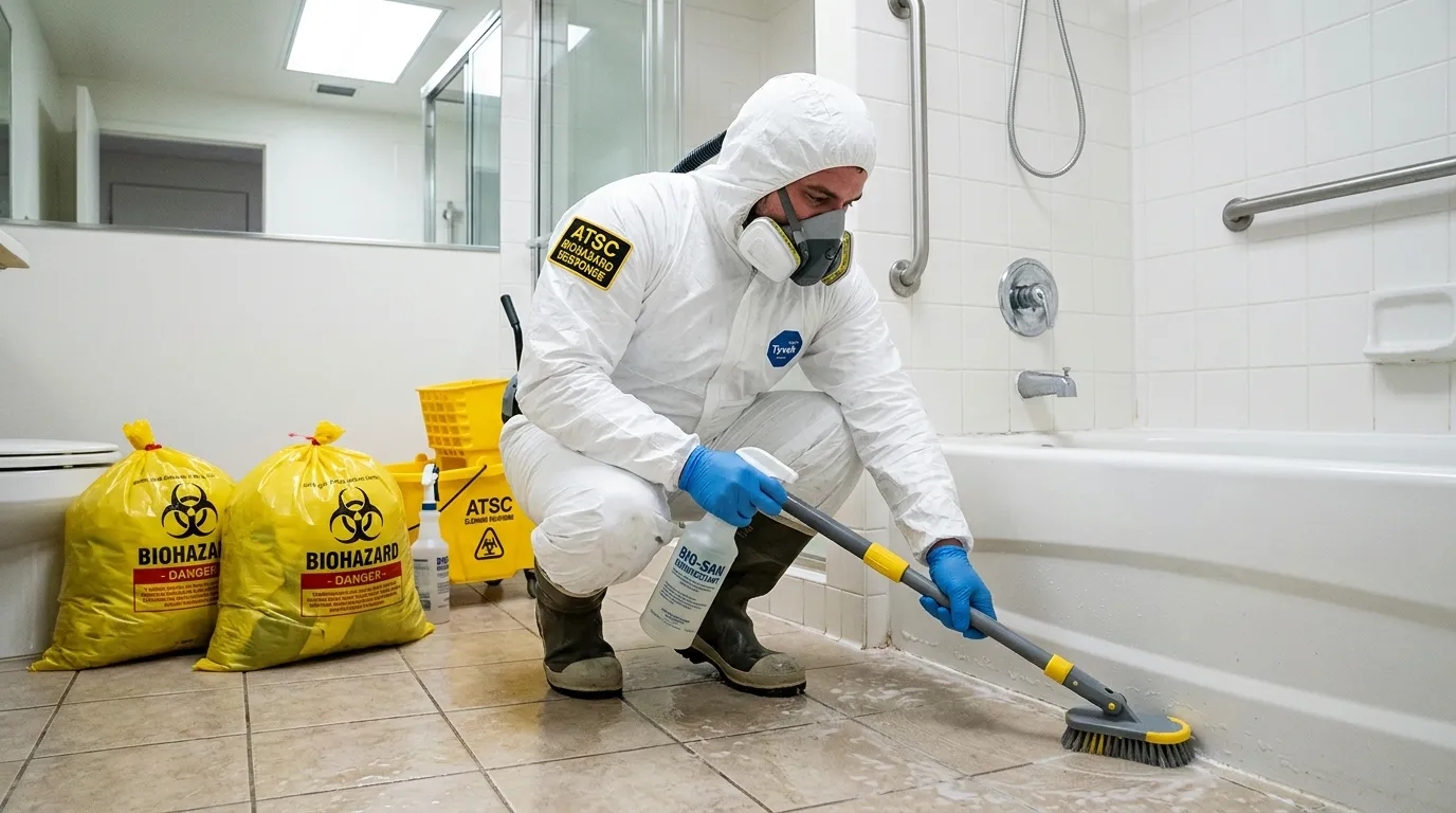 Decontamination equipment deployed for Blood Cleanup in Discovery Bay